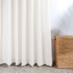 Oslo Taped Unlined Curtain - Pearl - 270 X 250CM
