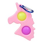 Kids Unicorn Pop It Keyring