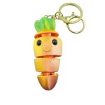 3D Carrot Key Ring