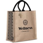 Symmetry Jute Tote