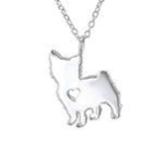 C926-C29883 - 925 Sterling Silver Dog Necklace