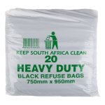 Refuse Black 38MIC 20 Per Pack