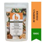 Ib Wellness Moringa Powder Oleifera Leaf Extract Sahjan Powder Standard Pack - Nutrient-dense Plant Based Green Superfood For Na