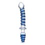 Glas - Mr. Swirly Double Ended Glass Dildo & Butt Plug