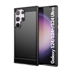 Carbon Fiber Design Case For Galaxy S24 S24+ S24 Ultra Cover