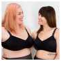 2-PACK Stellar Nursing Bra D E F G Cups - 36E / Black