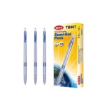 12 Pcs Semi Gel Ink Pen 0.5MM Blue