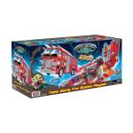 Motormax 19" Take Along Fire Station Playset Closed Box