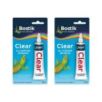 Bostik - Clear Adhesive - 25ML Pack Of 2