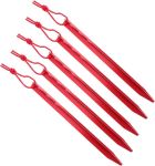 5PCS Adjustable Tent Pegs For Outdoor Camping Lightweight Tent Stakes