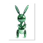 GREE N Rabbit Art Print - A3