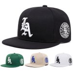 La Embroidered Snapback Baseball Cap For Women - Adjustable Lightweight & Stylish Dad Hat With Fashion Buckle Closure