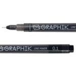 Line Maker Pen - Black - 0.1MM