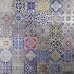 Adhesive Moroccan Aluminium Mosaic Tile Casablanca