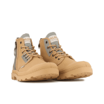 PALLADIUM Mens Pampa Detroit Zip Shoes In Woodlin - Woodlin 9