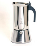 Bialetti Venus Stainless Steel Stovetop Espresso Maker / Moka Pot - 6 Cup ~180ML Yield