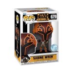 Star Wars Rebels Sabine Wren With Airbrush Funko Pop Bobblehead 679