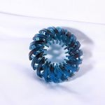 Blue Birds Nest Hair Clips Vintage Bird's Nest Bun Maker Meatball Head Hair Claw Clamps Expandable Ponytail Holder Clips And Bar