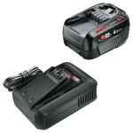Bosch Starter Set - 1 X 4.0AH Batt. Pk. + Al 18V-44 Charger 1600A031T6