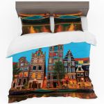 Netherlands Landscape Duvet Cover Set