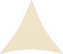 3X3X3M Hdpe Triangle Sun Shade Sail Uv Block Breathable Outdoor Canopy