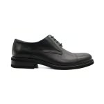 Ganja Leather Shoe Black - Black 12