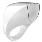 Ovo A1 Rechargeable Ring Silicone White-chrome