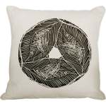 Juds Circular Leaves Cushion 1 - 60CM X 60CM
