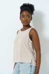 Hi Neck Tank - XL Natural