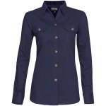 Ladies Long Sleeve Oryx Bush Shirt Navy