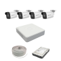 Hikvision 2MP Ip Kit - 4CH Nvr With 4POE 4 X 2MP Ip Cameras 30M Ir