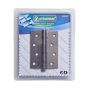 Nt Tools Nickel Plated Steel - Ball Bearing Hinges 100MM X 75 X 2MM Pair With Screws