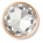 Clear Circle Gem Jibbitz