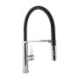 Delinia Kitchen Sink Mixer Tap Oly Chrome Black