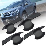 Isuzu 2013 2018 Inner Door Handle Bowls Black