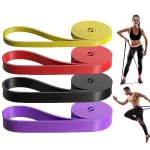 1PC Elastic Resistance Band Exercise Expander Stretch Fitness Rubber Band Pull Up Assist Bands For Training Pilates Home Gym Wor