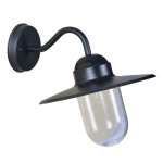 Farmhouse Metal And Glass Outdoor Wall Light
