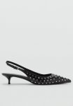 Tacha Kitten Heel - Black