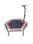 50-INCH MINI Fitness Trampoline With Adjustable Handle