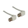 2M RJ45 CAT5 Sftp Cable Angled Grey 83512 83512