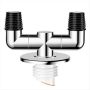Downpipe Washing Machine Deodorant Three Head Through Drain Pipe
