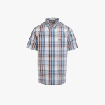 Mens Isaac Classic Check Shirt Multi - 10XL