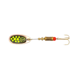Black Fury Yellow Dot Copper Blade