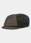 Ben Sherman Ivy Multi C 8 Panel Caps - XXXL Multi