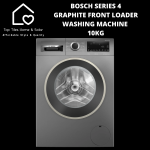 Bosch Series 4 - Graphite Front Loader Washing Machine - 10KG