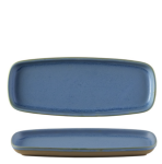Churchill - Emerge - Oslo Blue Rectangular Plate 25.1 X 10CM Set Of 6