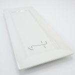 Faces Of Felicity Large Porcelain Rectangular Platter - Enchant
