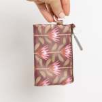 Out Of Africa - Protea Print Bags & Accessories Assorted Styles - Keyring Purse