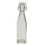6PACK Square Cliptop Bottle 500 Ml