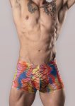 Malepower Your Lace Or Mine Pouch Short Orange